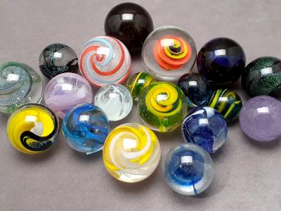 Marbles soft glass