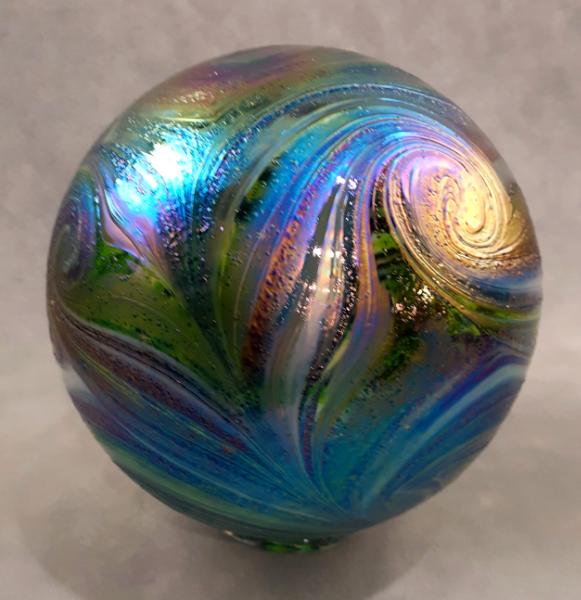 #11242504 Med float 6'' Starry night design Iridised $80.00
