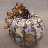 #09222503 Pumpkin Sm 3'' to 4'' Iridised $45.00