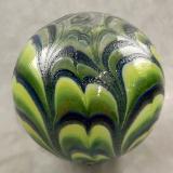 #02012605 Glass Float SeaHawks colors 6.25'' $80.00