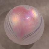 #01102614 Med Float pink heart design   5.25'' $80.00