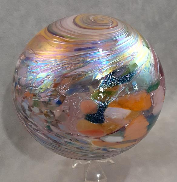 #01102603 Lg Float Confetti design 7.5'' $90.00