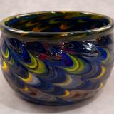 #10262626 Bowl  feather twist design 3.25''HX5.25''W $95.00