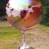 #07302513 Three Hanging Ball Sculpture Persian Design Lg-6.5'' Med-5.75'' Sm-4'' Long-23'' $180.00