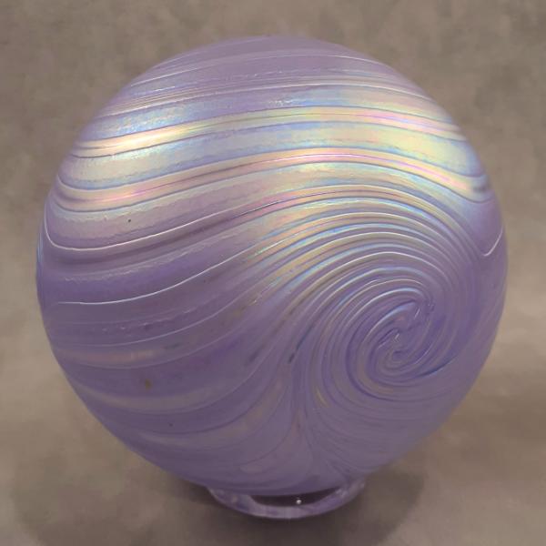 #01102615 Med Float purple heart design   5.75'' $80.00