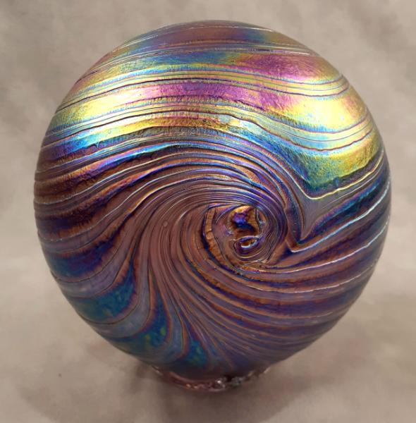 #01102612 Med Float black heart design   5.5'' $80.00