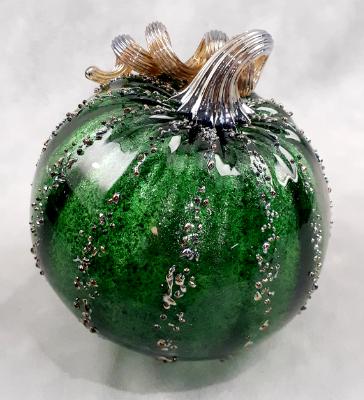 #09162525 Med Pumpkin 4'' to 5'' Silvered $55.00 #09162525 Med Pumpkin 4'' to 5'' Silvered $55.00