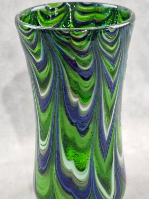 #02062605 drinking glass SeaHawk colors 6.75H''X3.5''W 20oz $80.00