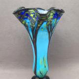 SAC#826 #04252229 through the woods vase 13.5''Hx8.5''Wx3.5''B $270