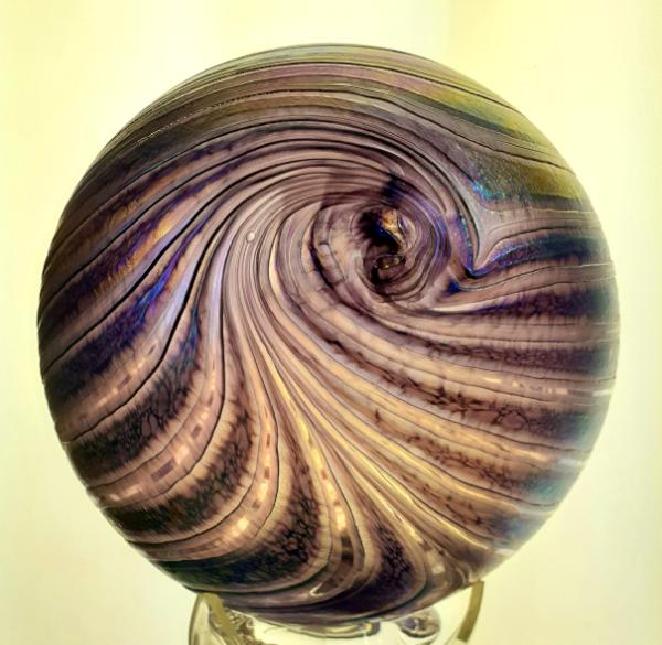 #01102612 Med Float black heart design   5.5'' $80.00