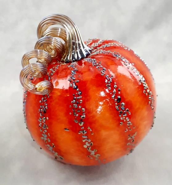 #09162538 Med Pumpkin 4'' to 5'' Silvered $55.00