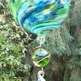#07042508 Three Hanging Ball  Sculpture Upgrade Lg-6.75'' Med-5.25'' Sm-4'' 28''Long $290.00 