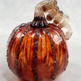 #09062512 Sm Pumpkin 3.5'' silvered $40.00