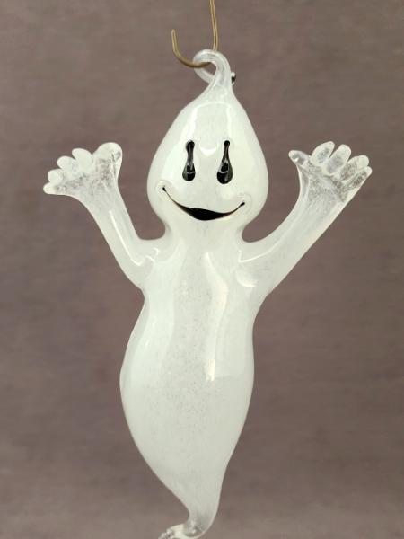 #09222310 GLOW IN THE DARK  hanging ghost 8.5''Hx5''W $150