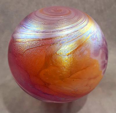 #12042503 XLG float 7.75''  aurora  design Iridised $125.00