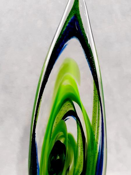 #11242514 Solid Sculpture SeaHawk colors 12''HX4''WX1.75''D $125.00