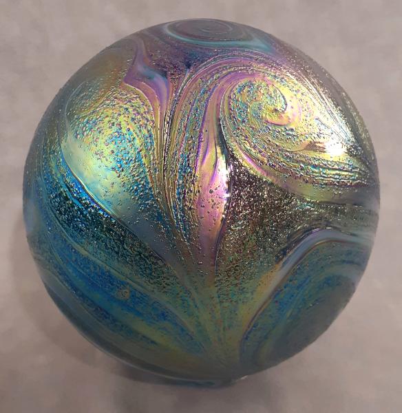 #07302505 Med Float 6'' Starry Night Design Iridised  $80.00