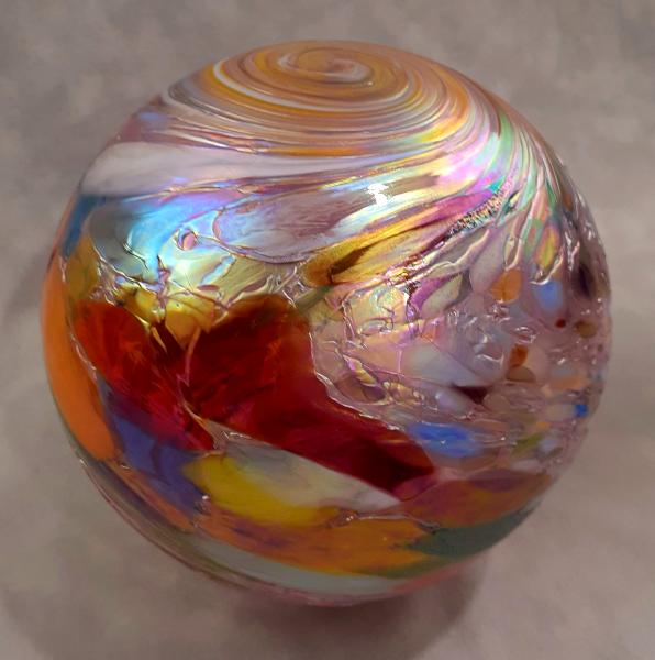 #01102607 Med Float Confetti design 5.75'' $65.00