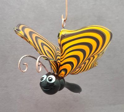 #04272204 butterfly hanging 5''Hx5.5''Wx7.5''L $130