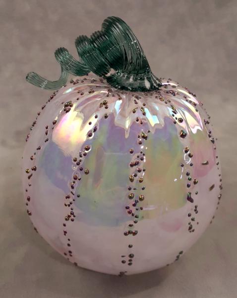 #09222510 Pumpkin Med 4'' to 5'' Iridised $55.00