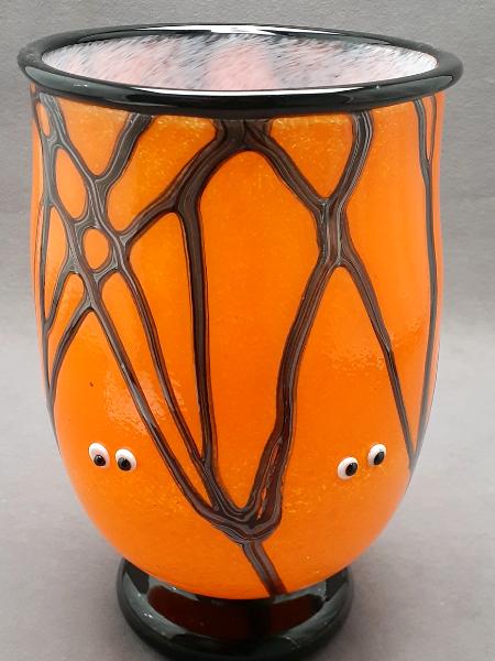 #10062302 Candy Vase 9''HX5.5''WX4''B $250