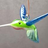 #04162208 Hanging Hummingbird 4.25''HX4''WX5''L $130.00