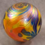 #10262602 glass float 6'' Iridised $65.00