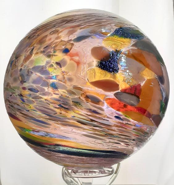 #01102603 Lg Float Confetti design 7.5'' $90.00