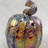 #10242504 Pumpkin Iridised  Med 4'' to 5'' $55.00