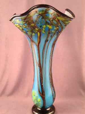 #07302109 tree vase 16''Hx9.5''Wx4''B $290