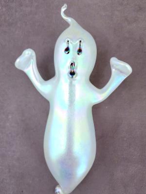 #09252307 GLOW IN THE DARK wall hanging ghost 10''Hx6''W $150