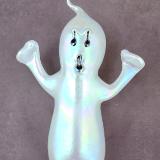 #09252307 GLOW IN THE DARK wall hanging ghost 10''Hx6''W $150