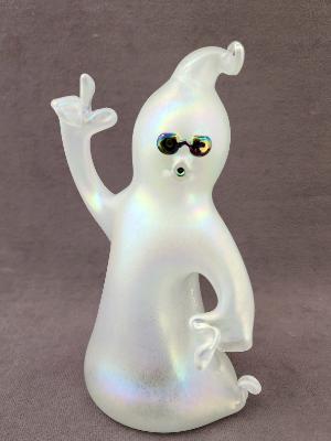 #09222303 GLOW IN THE DARK ghost  8''Hx5.5''W $150