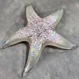 #02252605 Starfish Glows in the dark 7'' W Iridised  $100.00