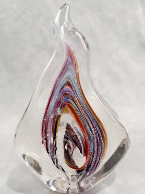 #11172502 Solid Glass Sculpture Glows in the Dark 7.25''HX4.75''WX2.75''D $150.00 #11172502 Solid Glass Sculpture Glows in the Dark 7.25''HX4.75''WX2.75''D $150.00