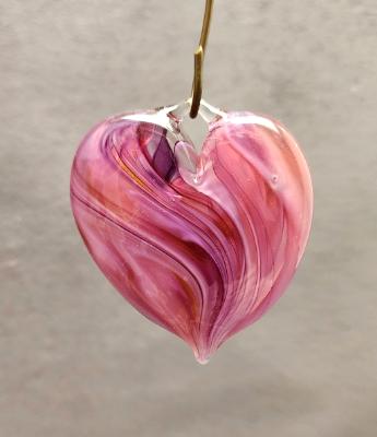 #02012430 heart ornament 2.5'' $75