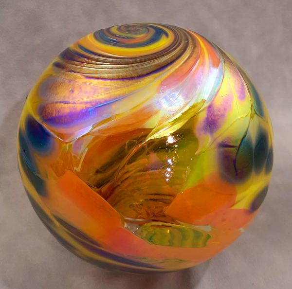 #10262603 glass float 6'' Iridised $65.00