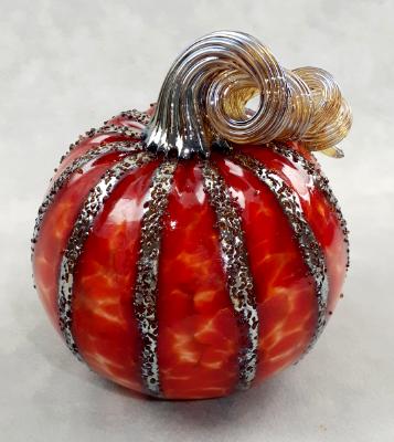 #09062521 Med Pumpkin silvered 4'' to 5'' $55.00 #09062521 Med Pumpkin silvered 4'' to 5'' $55.00