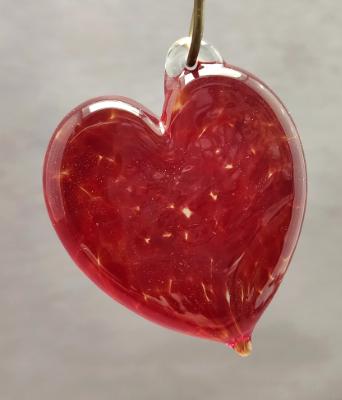 #02012428 heart ornament 2.5'' $65