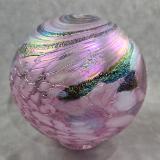 #05022606 MED Float Apposing Twist Design 5.75''  Iridized $65.00