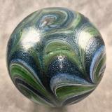 #09012603 Glass Float Starry Night Design 6.5''  $80.00