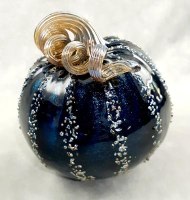 #09162528 Med Pumpkin 4'' to 5'' Silvered $55.00 #09162528 Med Pumpkin 4'' to 5'' Silvered $55.00