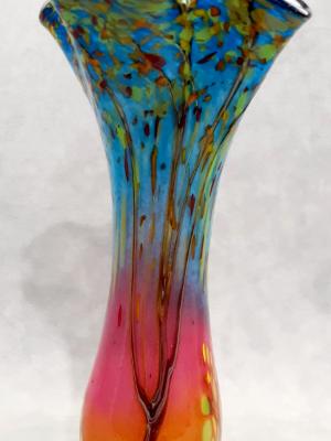 #893 #10012501 Fall Sunset Tree Vase 12''HX5.75''WX3.25''B $200.00