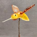 #03112414 hummingbird on yard stake 7.5''Hx4.5''Wx6''L $145