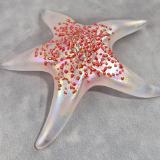#02 #03092617 Starfsh Glow in the dark 6.75'' Iridised $100.00