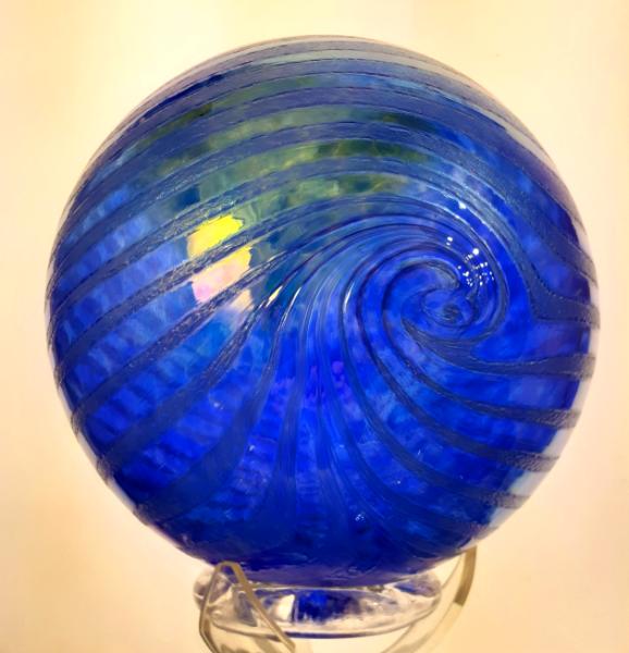 #01102613 Med Float green heart design   5.25'' $80.00