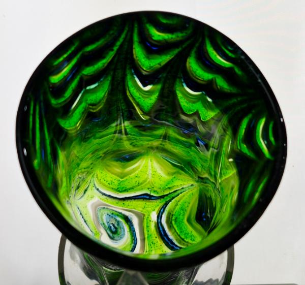 #02062605 drinking glass SeaHawk colors 6.75H''X3.5''W 20oz $80.00