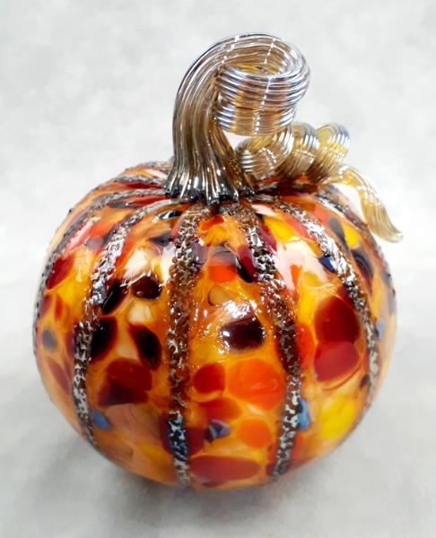 #09062520 Med Pumpkin silvered 4'' to 5''  $55.00