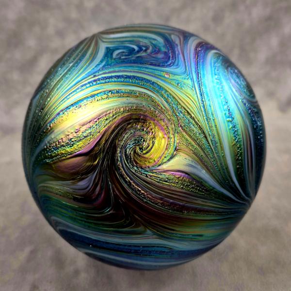 #10192604 Starry Night Design 6.5'' Iridized $80.00