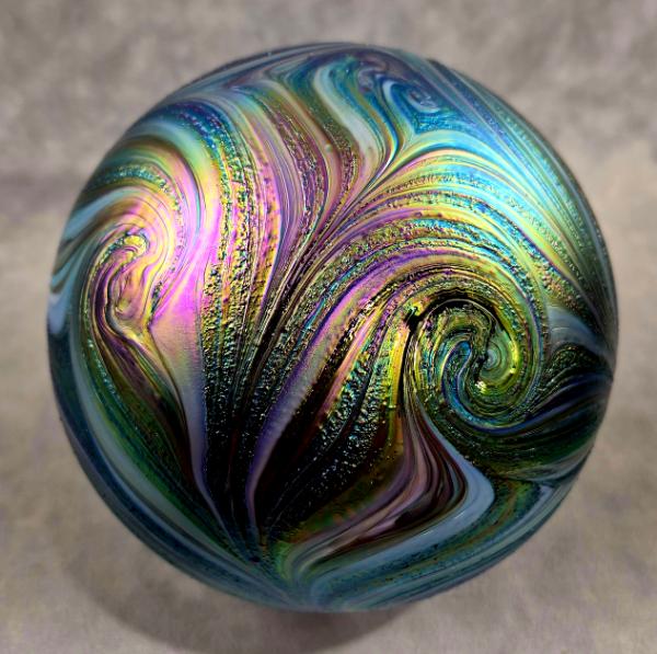 #10192604 Starry Night Design 6.5'' Iridized $80.00